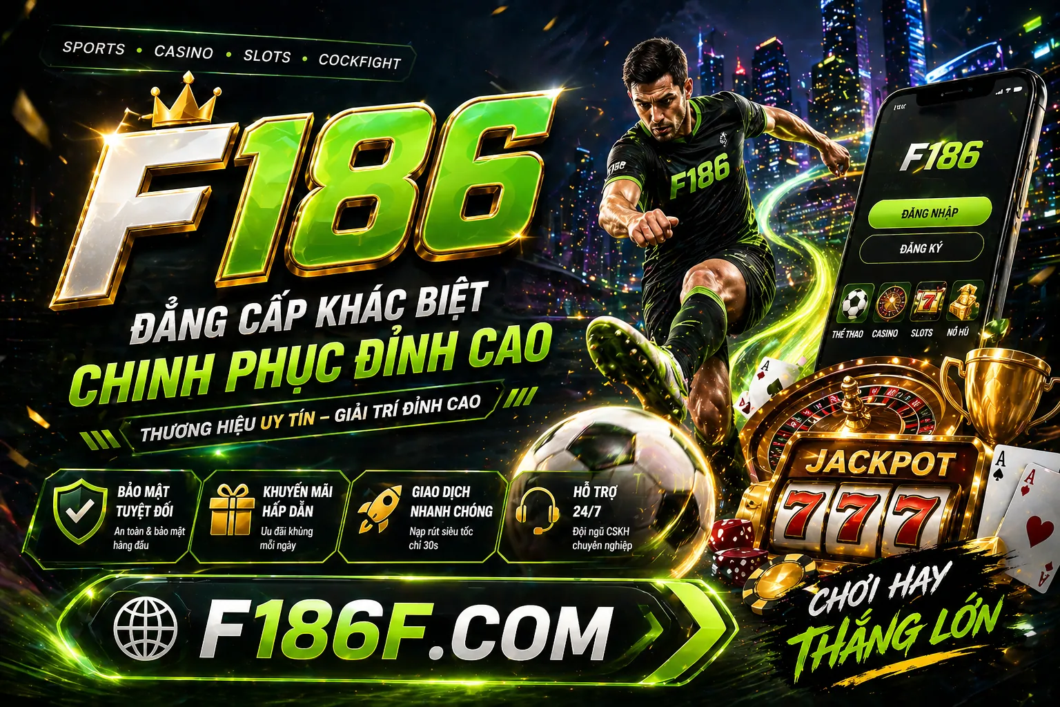 Giao diện ứng dụng 168c trên điện thoại di động, an toàn và bảo mật